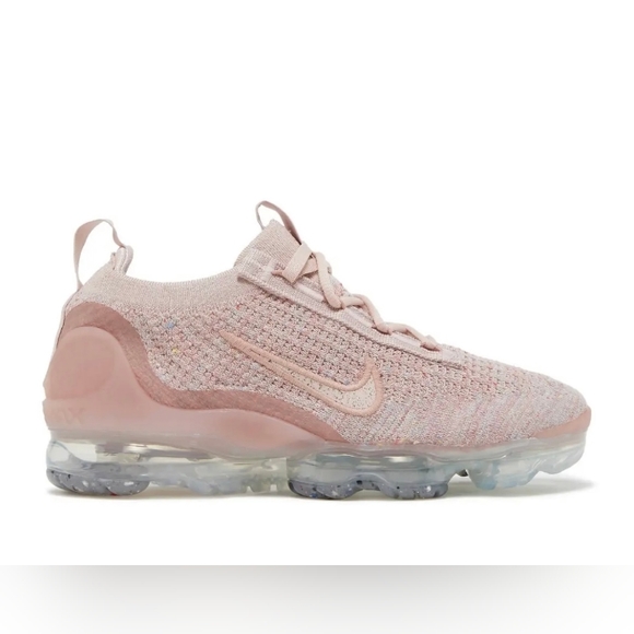 Nike Air VaporMax 2021 Flyknit Pink Oxford/Rose DJ9975-600 Women's Air Max NEW - Picture 6 of 12